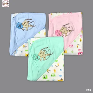 Genji Cotton Soft Hooded Towel